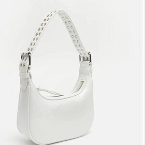 white handbag